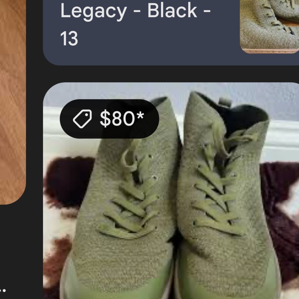 Suavs Olive Green Women's Sneakers Very Breathable size 6 - Picture 9 of 9